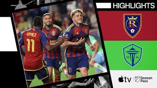 Real Salt Lake vs. Seattle Sounders FC | Full Match Highlights | May 15, 2024