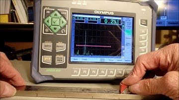 Ultrasonic 60 degree shear wave tip diffraction depth sizing