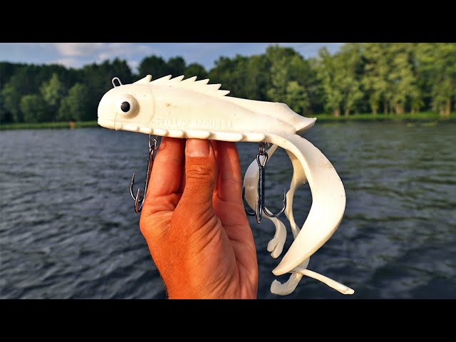 BIG Rubber Baits On SMALL Lakes!! - NEW Musky Water 