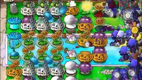 Plants vs zombies 14,982 - 14,984 flags Survival Endless Cobless Setup