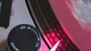 what should the dots do on a technics sl1200 t table?