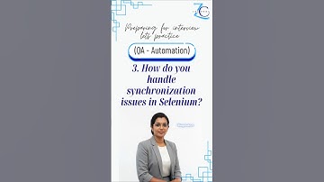 Day 3-30 | Selenium Interview QA | How to Handle Synchronization Issues in Selenium | Zing Coders