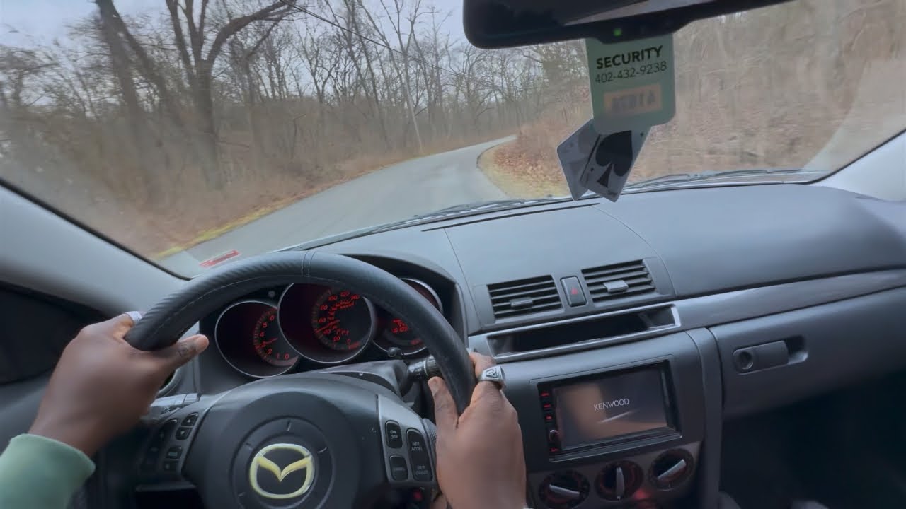 2007 Mazda 3 Hatchback sport (5 speed manual) - POV Driving Impressions