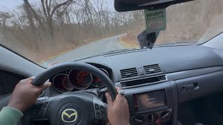 2007 Mazda 3 Hatchback sport (5 speed manual) - POV Driving Impressions