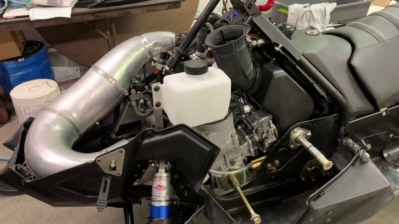 2018 Polaris Axys R - Trail Conversion - Mounting Oil Tank