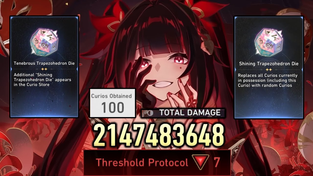 Power of 100 Curios! Tenebrous Trapezohedron Die Cyclical Full Run | DU Protocol 7