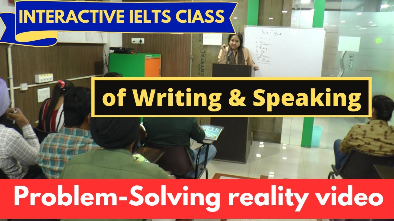 problem solving ielts speaking