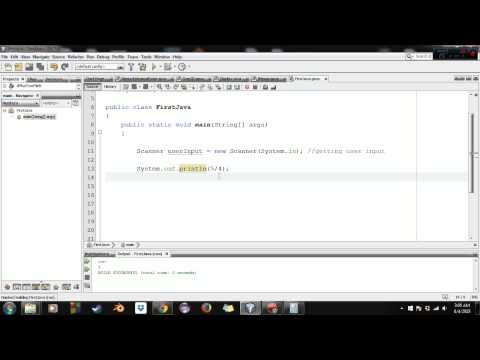 Programming Fundamentals - 9 - First Homework - Take the average of 5 numbers in java