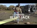 Hi-Lift Jack como Winch para rescate 4x4 en barro , nieve o arena Хай Джек Winching Off road kit