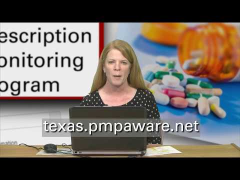 How to Use the Texas Prescription Monitoring Program