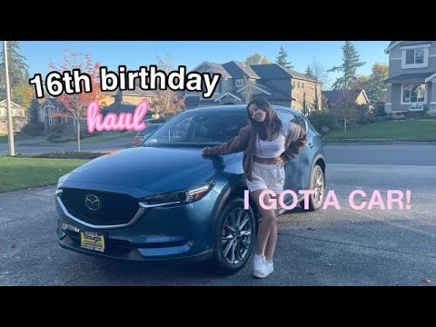 WHAT I GOT FOR MY 16TH BIRTHDAY *I got a car!!!* - YouTube