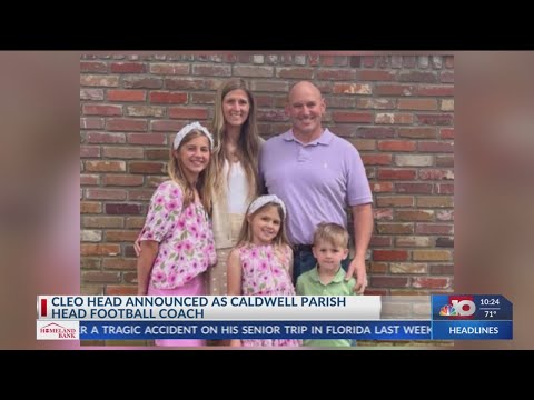 Cleo Head announced as the new Head Football Coach for Caldwell Parish High School