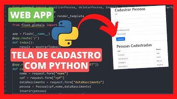 Aplicativo Flask + Banco de dados - Como ativar o Botão CADASTRAR no Python