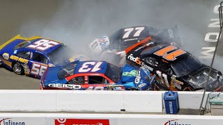 Every Crash From The 2010 Toyota SaveMart 350