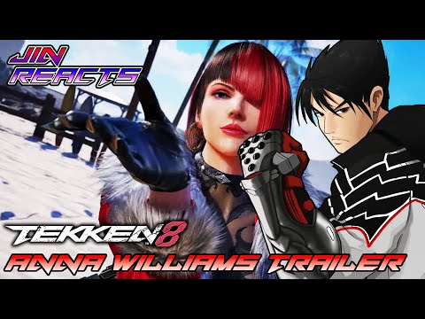 Jin Reacts - TEKKEN 8 Anna Williams Gameplay Trailer