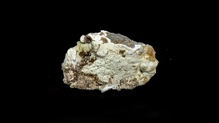 Video: Auricalcite, Mine des Malines, Frankreich, 4,2 cm