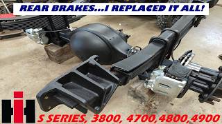 HOW TO SPEND $1200  IN A HURRY! COMPLETE REAR BRAKES FOR MY INTERNATIONAL 4700