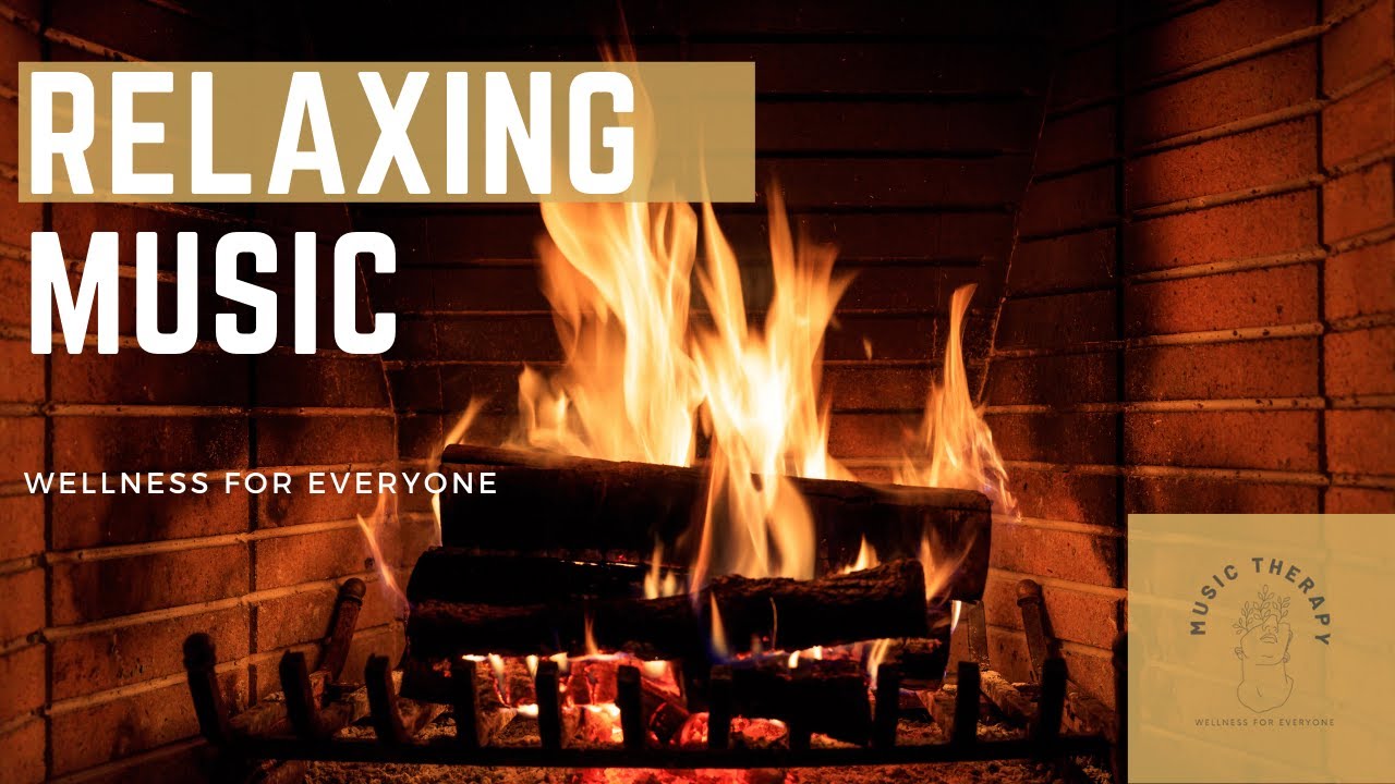 Fire Ambient with Emotional & Relaxing Music for Stress Relief, Studying & Sleeping