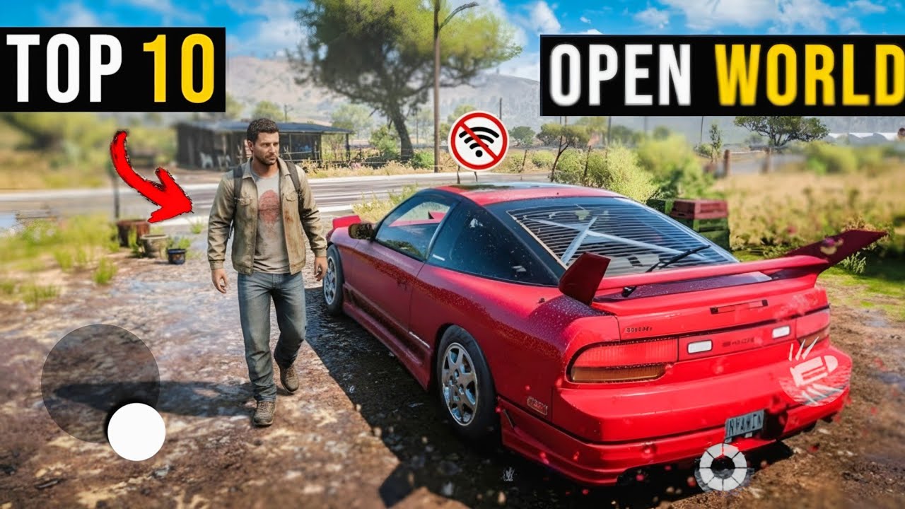 Top 10 New Open World Games For Android 2025 | Best Open World Mobile ...
