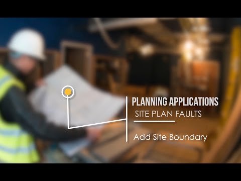 Site Plan Faults Add Boundary HD 1080p