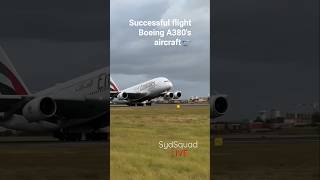 heavy 380 takeoff @ sunrise! Emirates Airlines Airbus a380