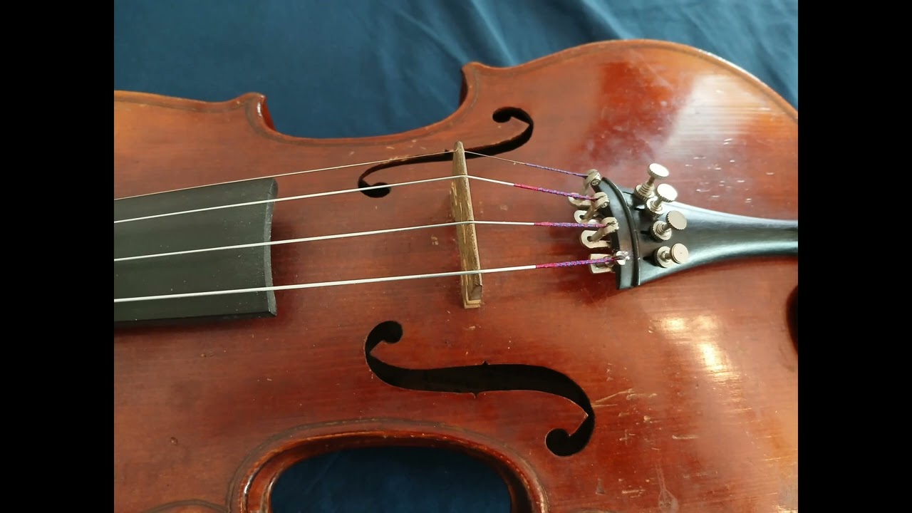 Antique "E. Reinhold Schmidt" German Violin (Midnight on the Water)