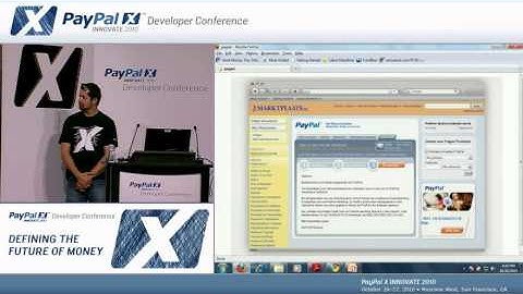 PayPal X Innovate 2010: Adaptive Accounts-Streamline Your User Experience and Increase Conversion