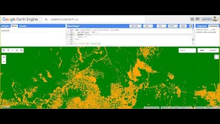 🛑Land Use and Land Cover Classification with Change detection using Machine Learning in Earth Engine