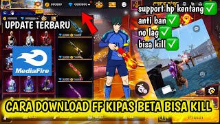 MANTAP BISA KILL✅CARA DOWNLOAD FF BETA VIP ORI TERBARU 2026