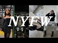 a week in my life during NYFW | vlog