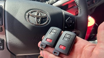 Toyota Tacoma 2023- Programming New Smart Key with SmartPro