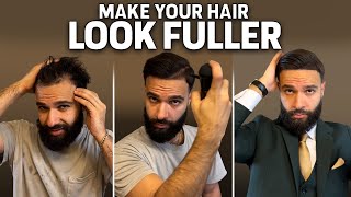 ASMR | HOW TO: STYLE & MAKE YOUR HAIR LOOK FULLER