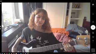 Video thumbnail of "Boy's a liar pt 2 - Pink Pantheress, Ice Spice (bass cover)"