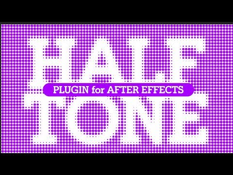 Halftone - plugin for After Effects