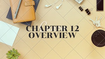 AFC 03 Quantitative Methods CHAPTER 12 OVERVIEW