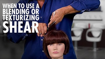 Texturizing, Thinning And Blending Shears... Which To Use And When