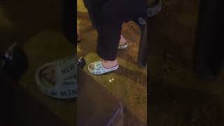 Pink Nails Pretty Feet, Milky White Feet, Flip Flops Ready To Be Worshipped