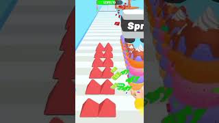 Ice Cream Stack Games Runner Level 10 #gameplay #youtubeshorts