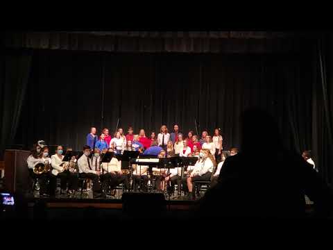Armed Forces Salute by Eastern Hancock High School Choirs