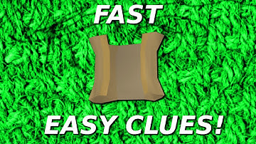 How to get easy clue scrolls fast! OSRS