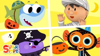 Halloween Cartoons! | Super Simple Kids Cartoon Collection #7!