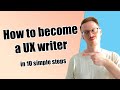 How to Get Into UX writing