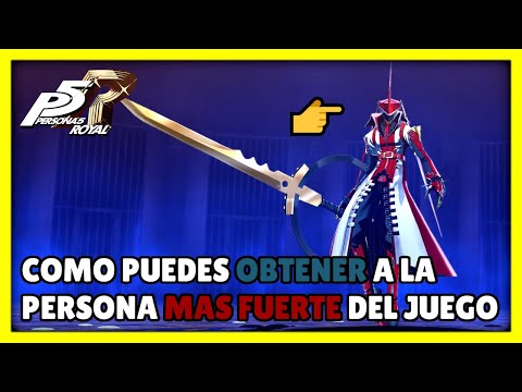 Así puedes FUSIONAR a cualquier PERSONA o SOMBRA en Persona 5 Royal 🎩