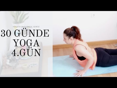 30 Günde Yoga-4.Gün (Çok Yavaş-Dinlendiren-Omuz Açan Akış)