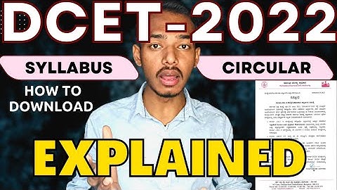 dcet download dcet 2022 syllabus unique global network