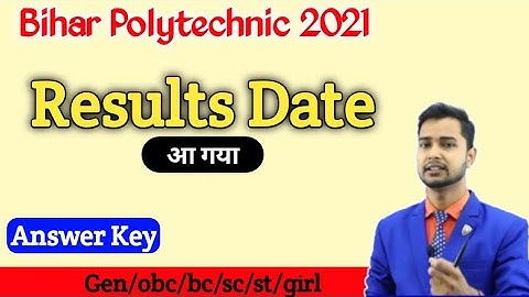 Bihar polytechnic result 2021/Polytechnic result/Bihar Polytechnic result 2021/polytechnic cut-off