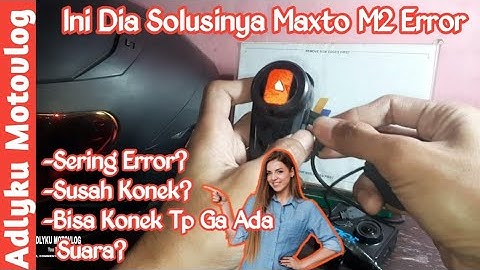 Cara Mudah Reset Intercom Maxto M2 | Sekali Klik Langsung Kembali Normal Ke Setelan Pabrik #maxtom2