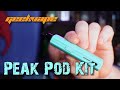 The geekvape peak pod tickled me tiffany blue