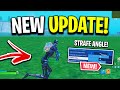 Fortnite Double Movement Got UPDATED! (NEW Strafe Angle)