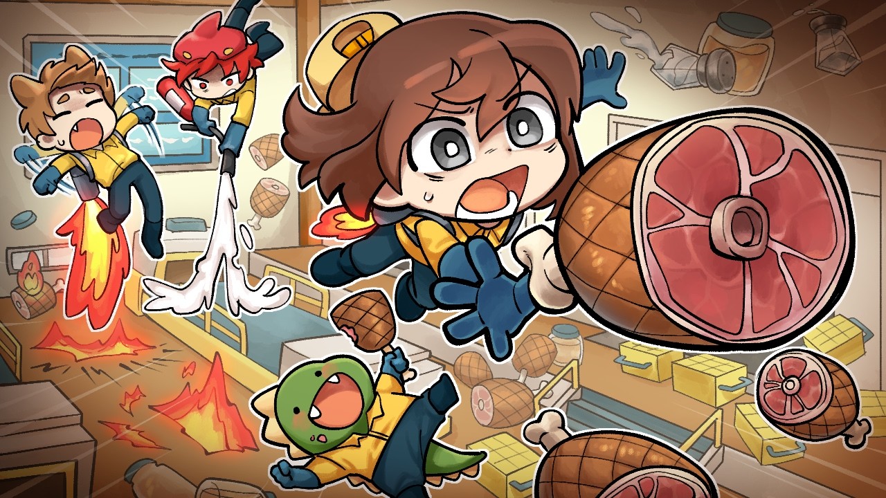 친구들이랑 햄 공장 차리면 안 되는 이유🍖